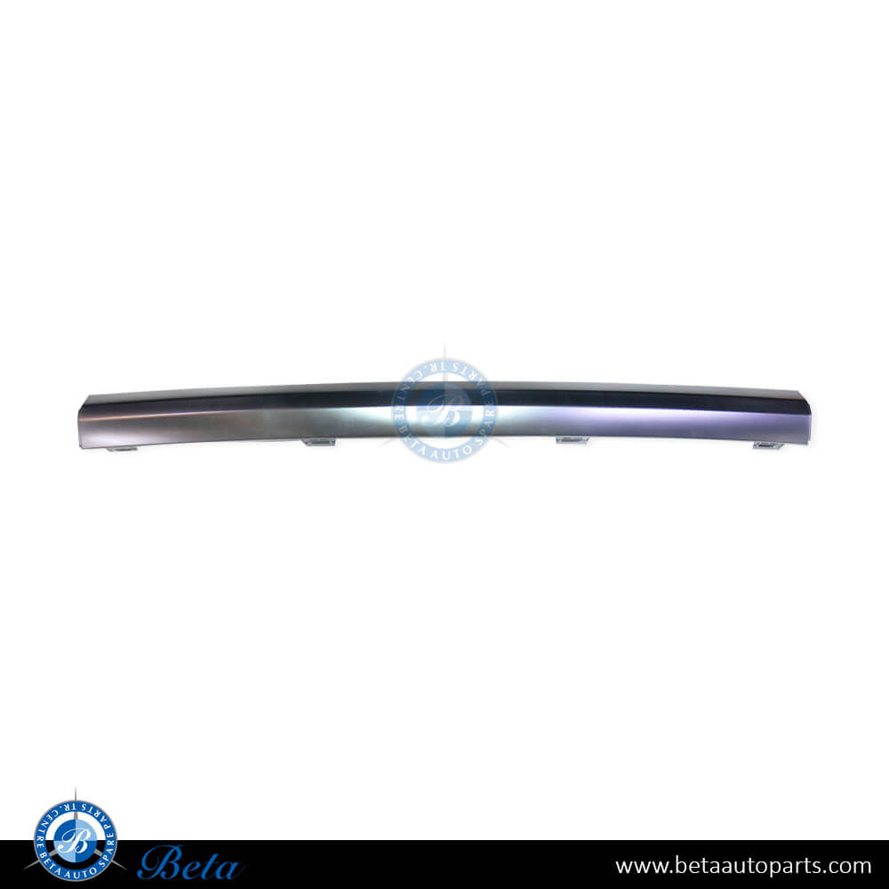 Rear Diffuser Moulding - Silver for Audi Q5 Sportsback S-Line 2021-Up models, Part Number 80F807578 Rear Diffuser Moulding - Silver for Audi Q5 Sportsback S-Line 2021-Up models, Part Number 80F807578